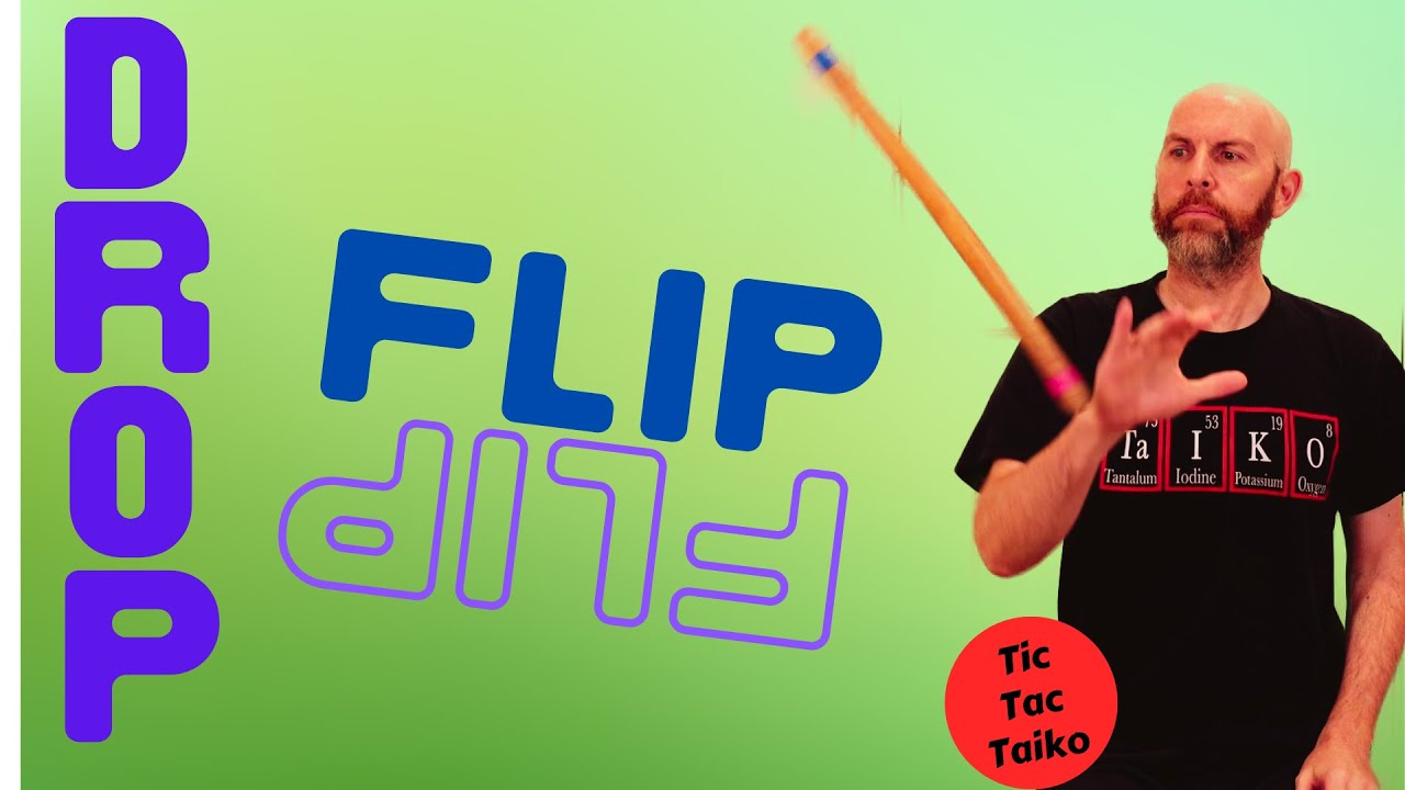 Bachi Trick: Drop Flip!