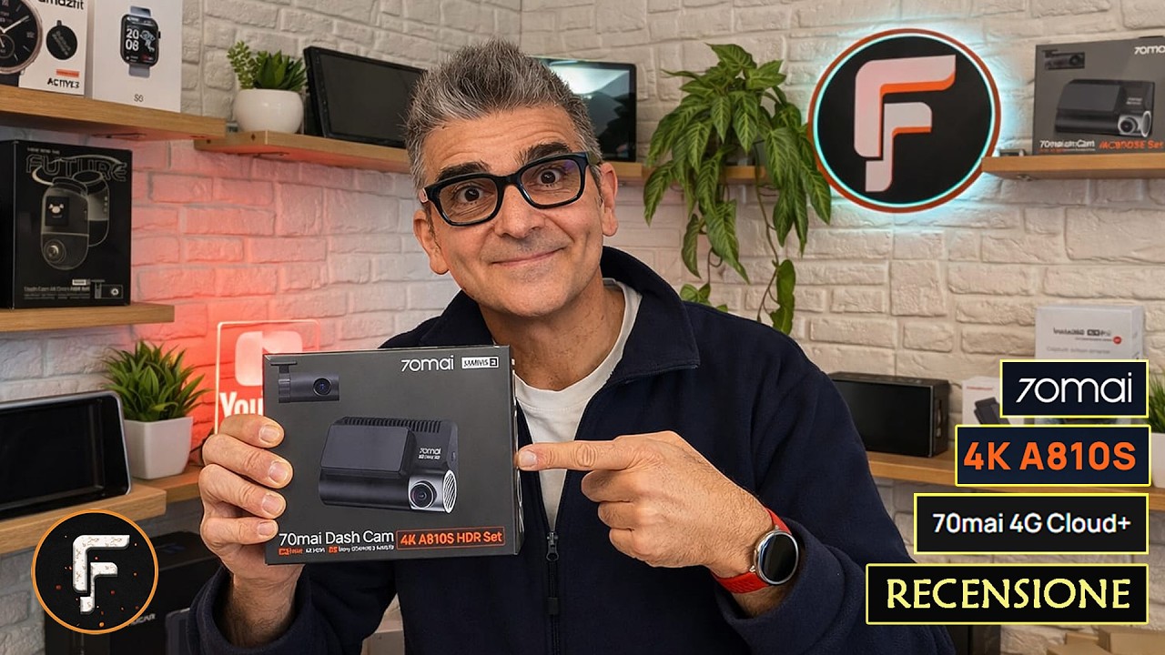 DASH CAM 4K A810S e CLOUD+ Le novit&agrave; in casa 70mai 🔥(Recensione By Francy)