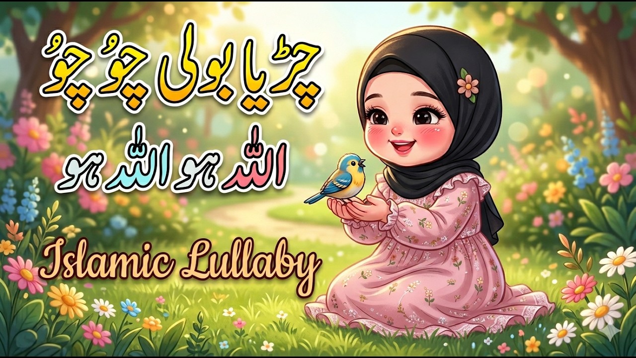 Chirya Boli Chuu Chuu | Allah Hoo Allah Hoo | Peaceful Sleep | Relaxing Islamic Lullaby (Part 3)