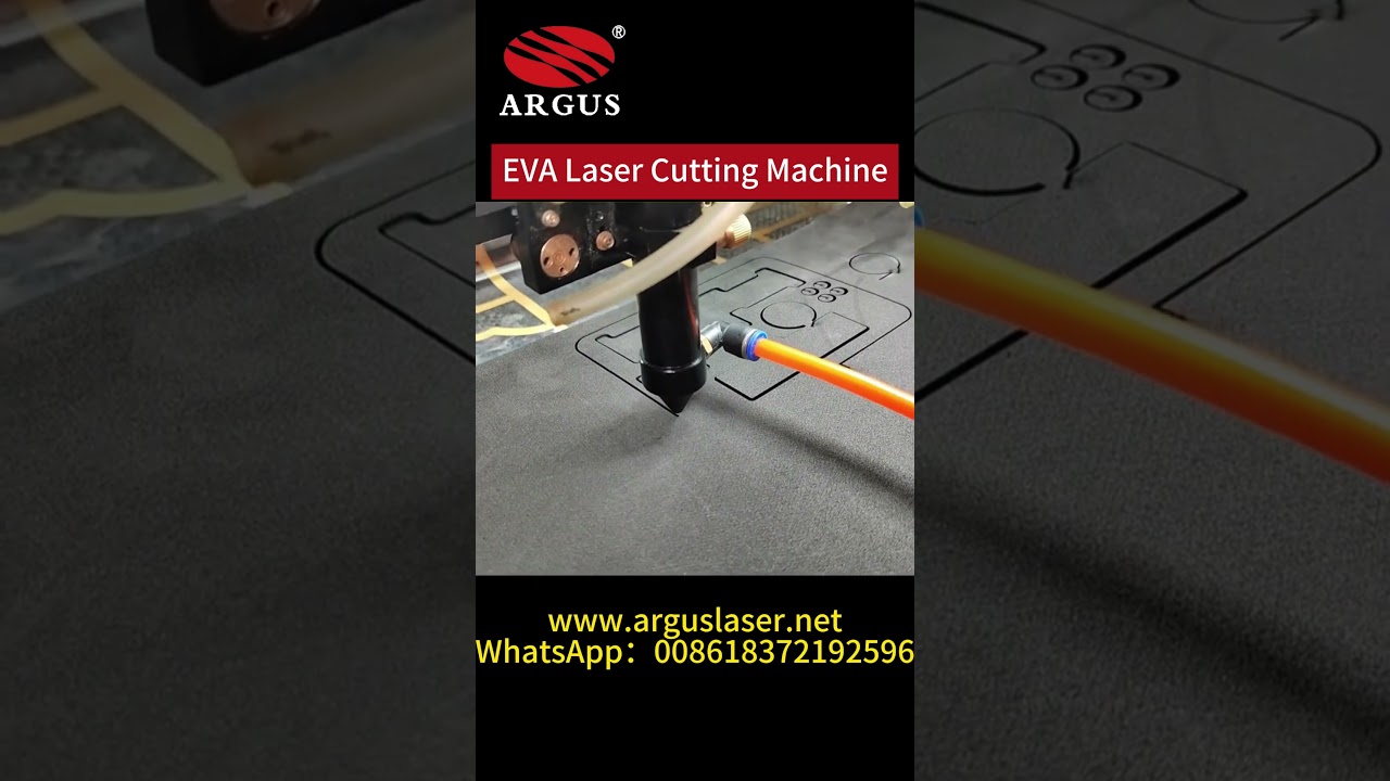 EVA Laser Cutting Machine &ndash; Precision & Efficiency for Foam Processing! #lasercutting #evafoam