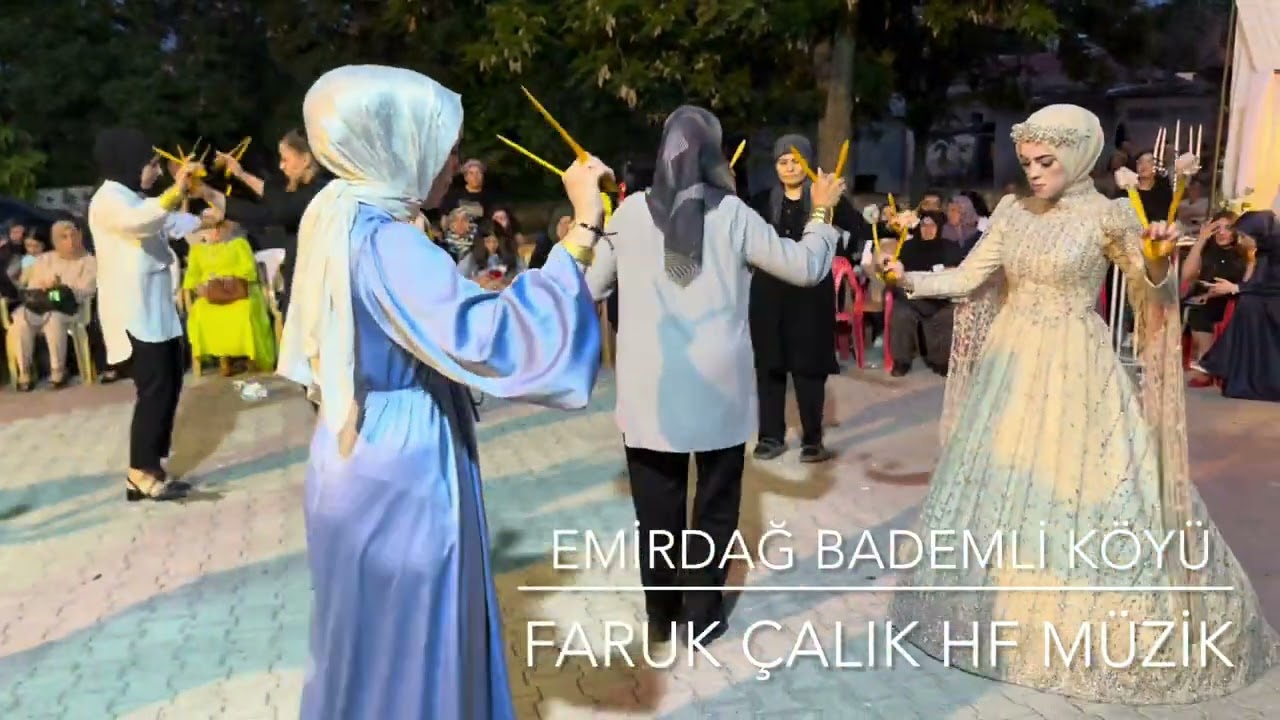 Faruk Çalık || Bademli’de Bayanlar kaşık oyunu döktürüyorlar 2024 Yeni Sezon canlı düğün videoları