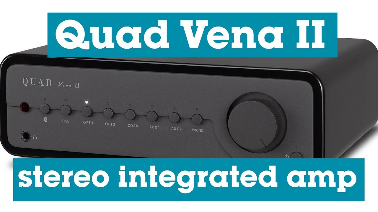 Quad Vena II stereo integrated amplifier | Crutchfield