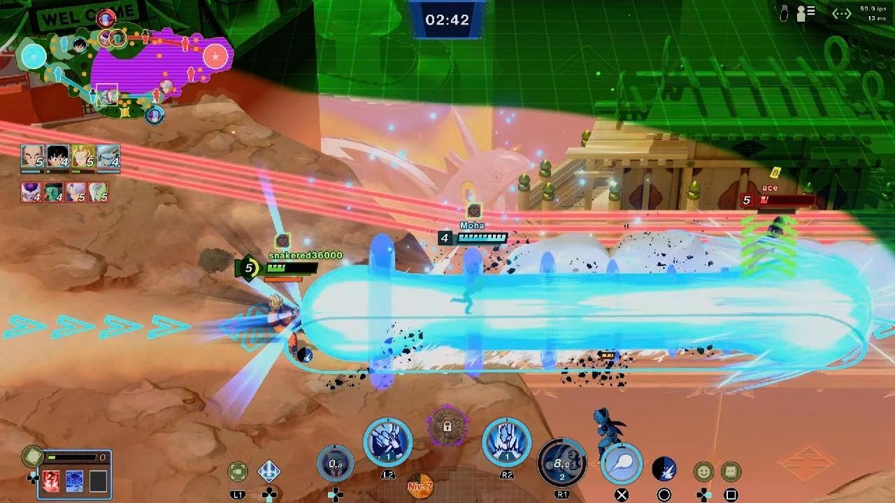 DRAGON BALL GEKISHIN SQUADRA_victoire difficile