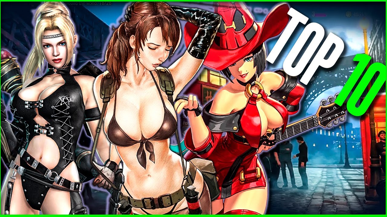 10 Personajes de Videojuegos con TRAJES RIDÍCULAMENTE SEXYS
