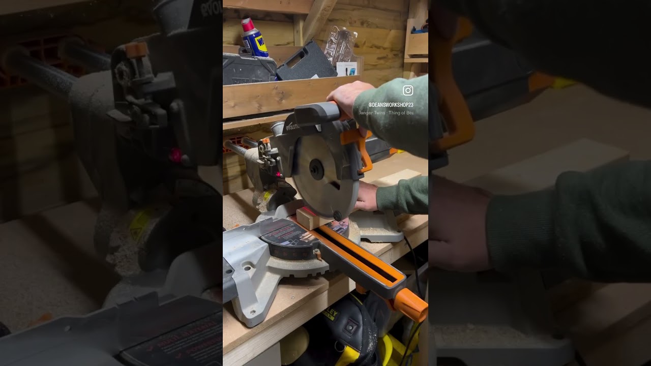 Evolution mitre saw blade upgrade to a saxton blade.