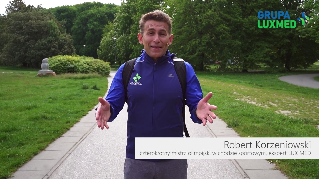 Trening z Robertem Korzeniowskim - spacer