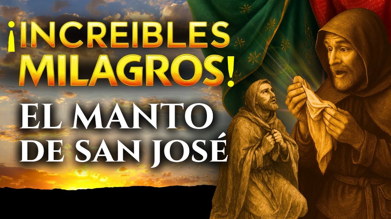 ¡INCREIBLES MILAGROS! El manto de San José/ 