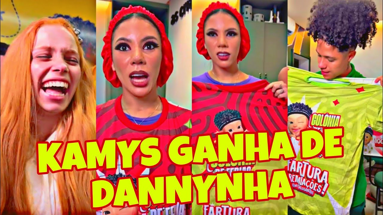 KAMYLINHA VS DANNYNHA #kamylinha 😱CLIMA FICOU TENSO 🫣 REAÇÃO DA DANNYNHA 🤭