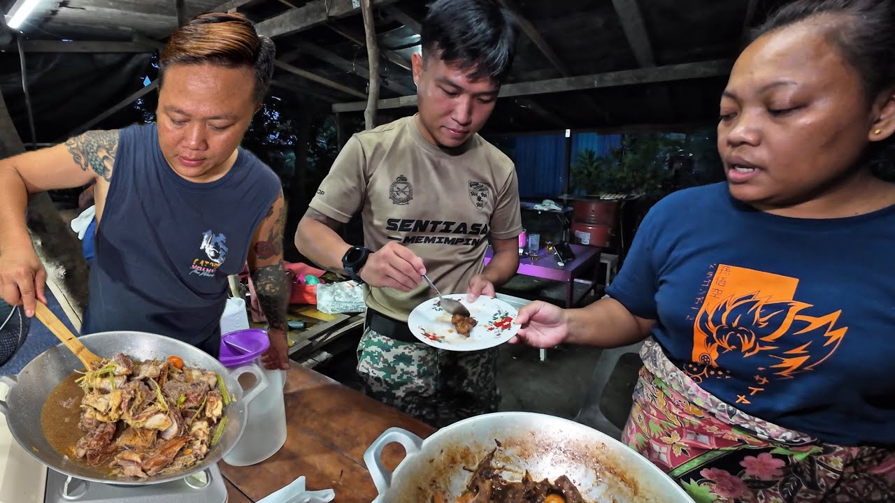 CARA MASAK AYAM PENCEN KICAP JADI EMPUK // APAI BACANG BERAKSI MEMANSUH IKAN DAN AYAM // 