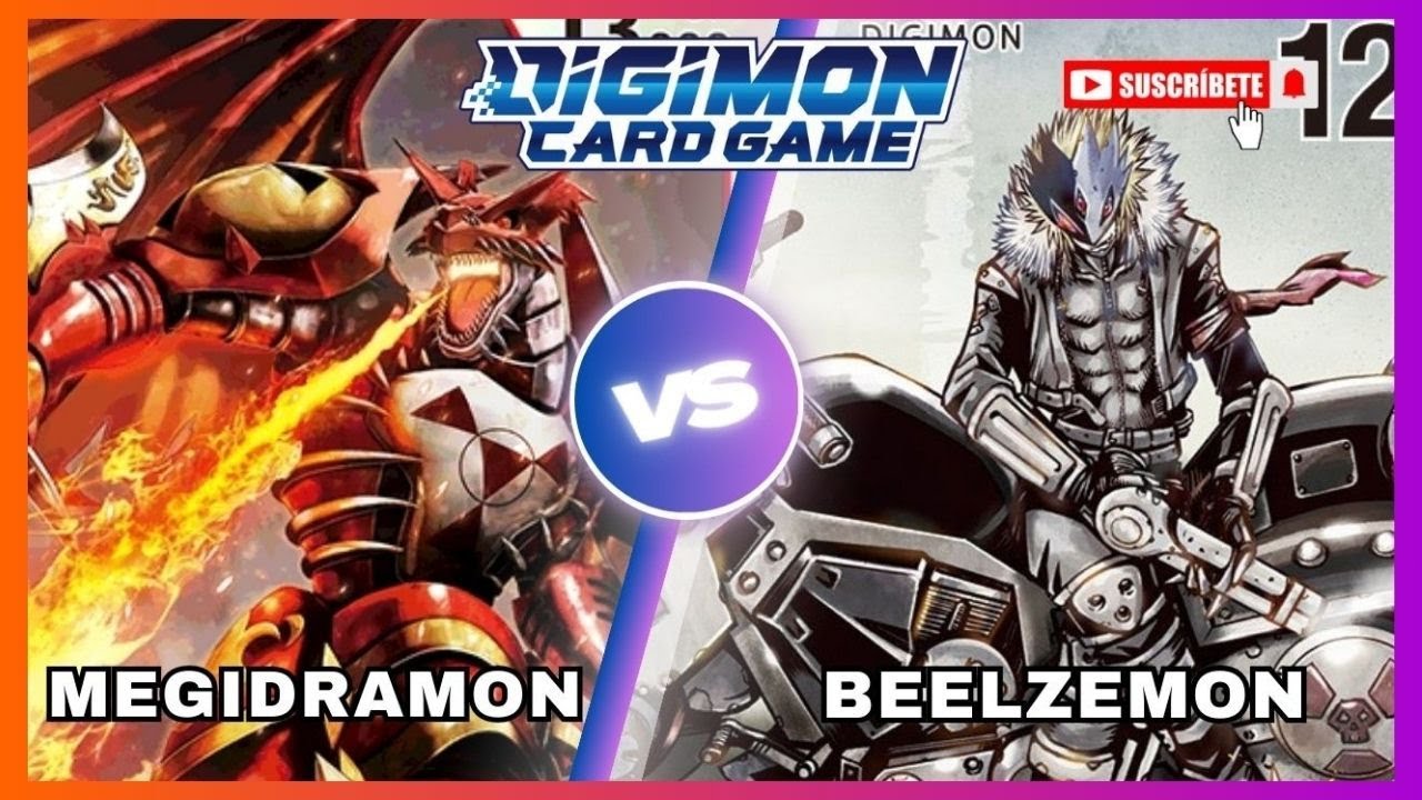 Megidramon vs Beelzemon | Digimon Card Game