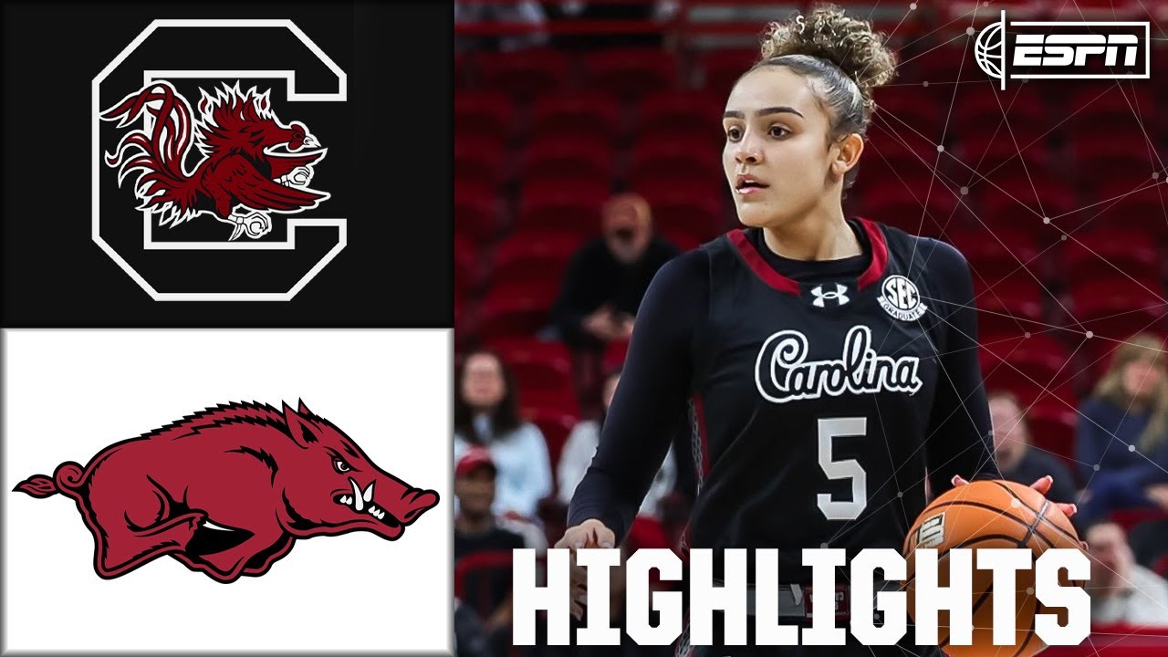 South Carolina Gamecocks vs. Arkansas Razorbacks | Full Game Highlights | ESPN College Basketball
