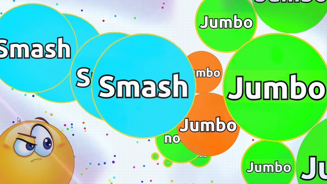 SMASH vs JUMBO?! SOLO AGARIO GAMEPLAY | Agar.io