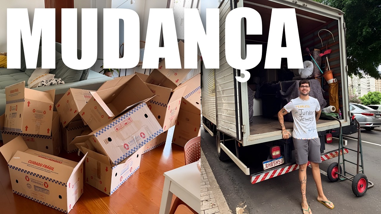 CHEGOU O DIA DE FAZER A MUDANÇA PARA SÃO PAULO