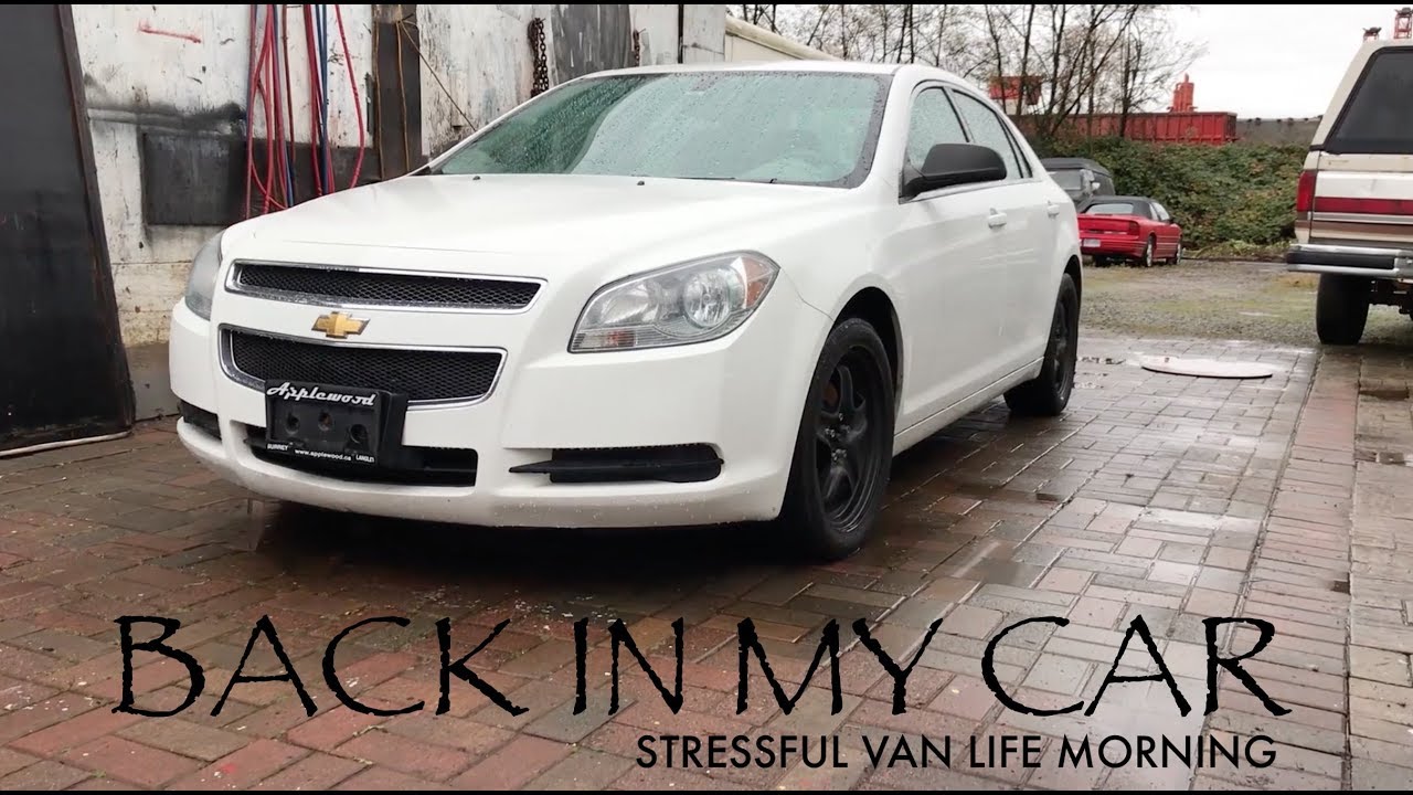 BACK IN MY CAR TODAY | Van Life Stress