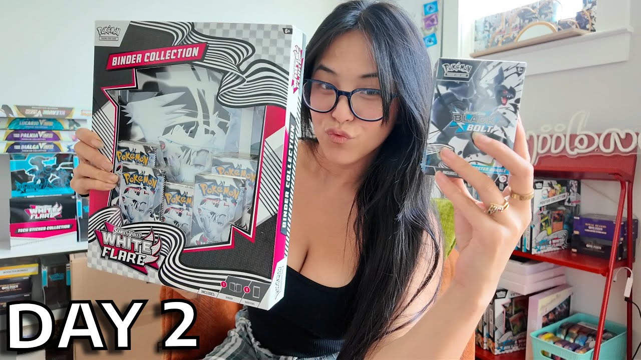 Did the IR Streak Survive?! Pok&eacute;mon Black Bolt & White Flare - Day 2 Opening