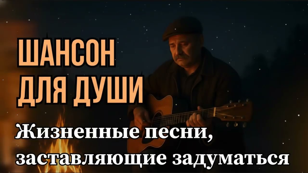 ЖИЗНЕННЫЕ ПЕСНИ, ЗАСТАВЛЯЮЩИЕ ЗАДУМАТЬСЯ | РУССКИЙ ШАНСОН ДЛЯ ДУШИ И СЕРДЦА
