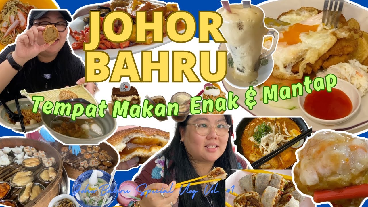 Johor Bahru Vlog - Tempat Makan Enak Dan Mantap - Resto, Kopitiam, Cafe, Bakery | Frutala