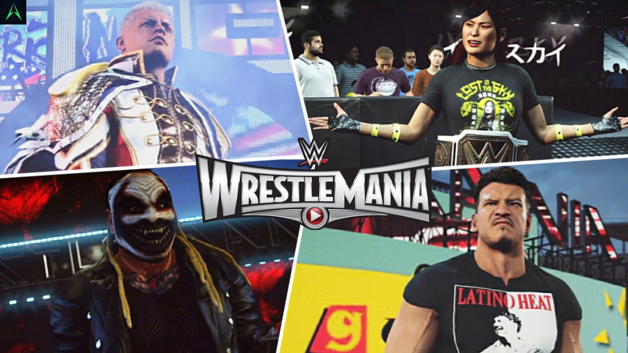 WWE2K24-|PS5|-(My Custom PPV) Highlights WRESTLEMANIA~NIGHT 2 🔥💣