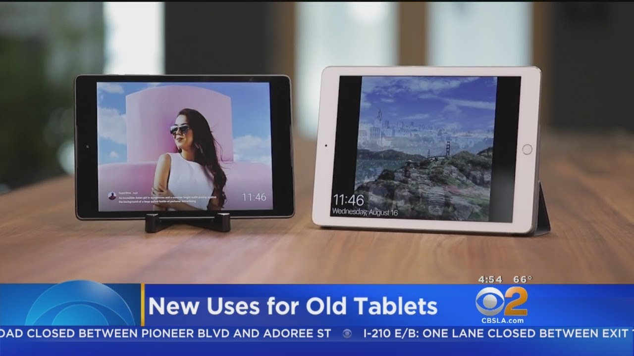 CNET Tech Minute: New Uses For Old Tablets