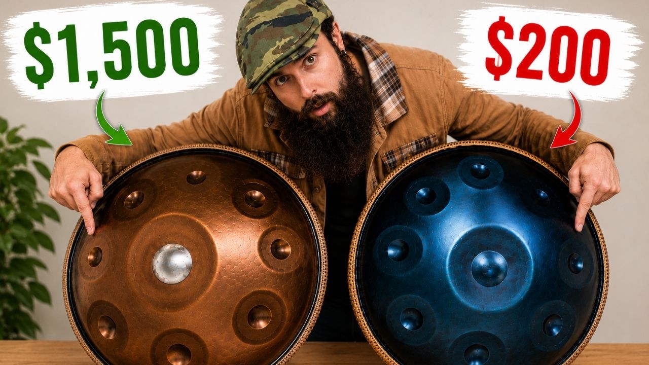 Cheap Handpan vs Premium Handpan (Side-by-Side Sound Test)