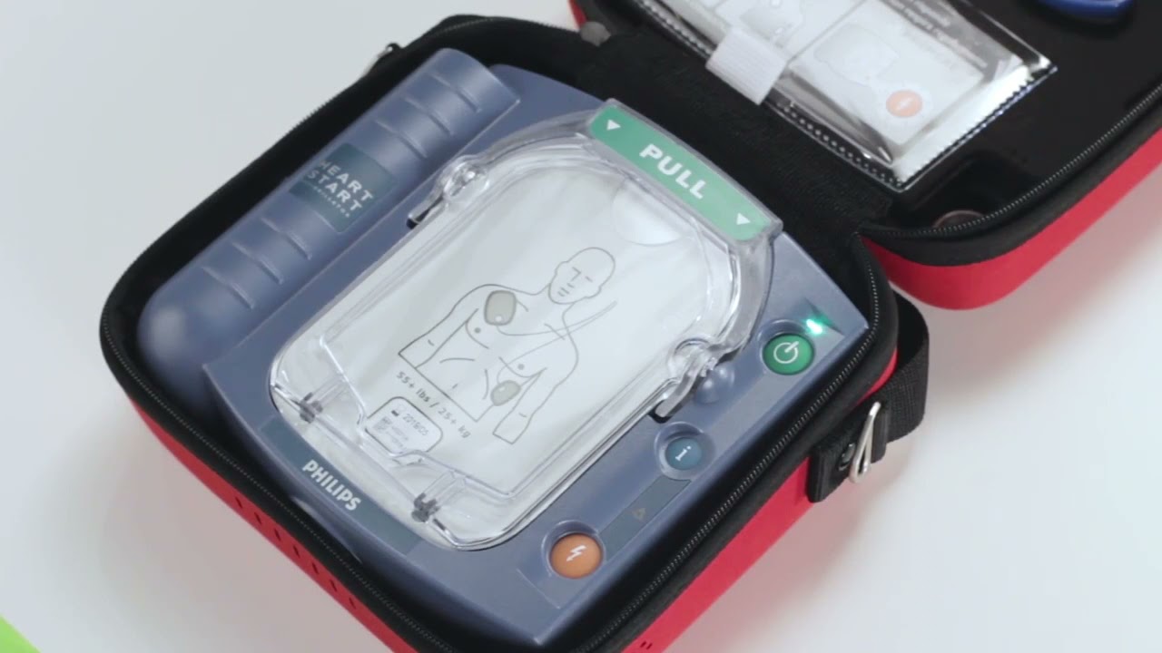 Come sostituire Gli Elettrodi del defibrillatore Philips Heartstart HS1