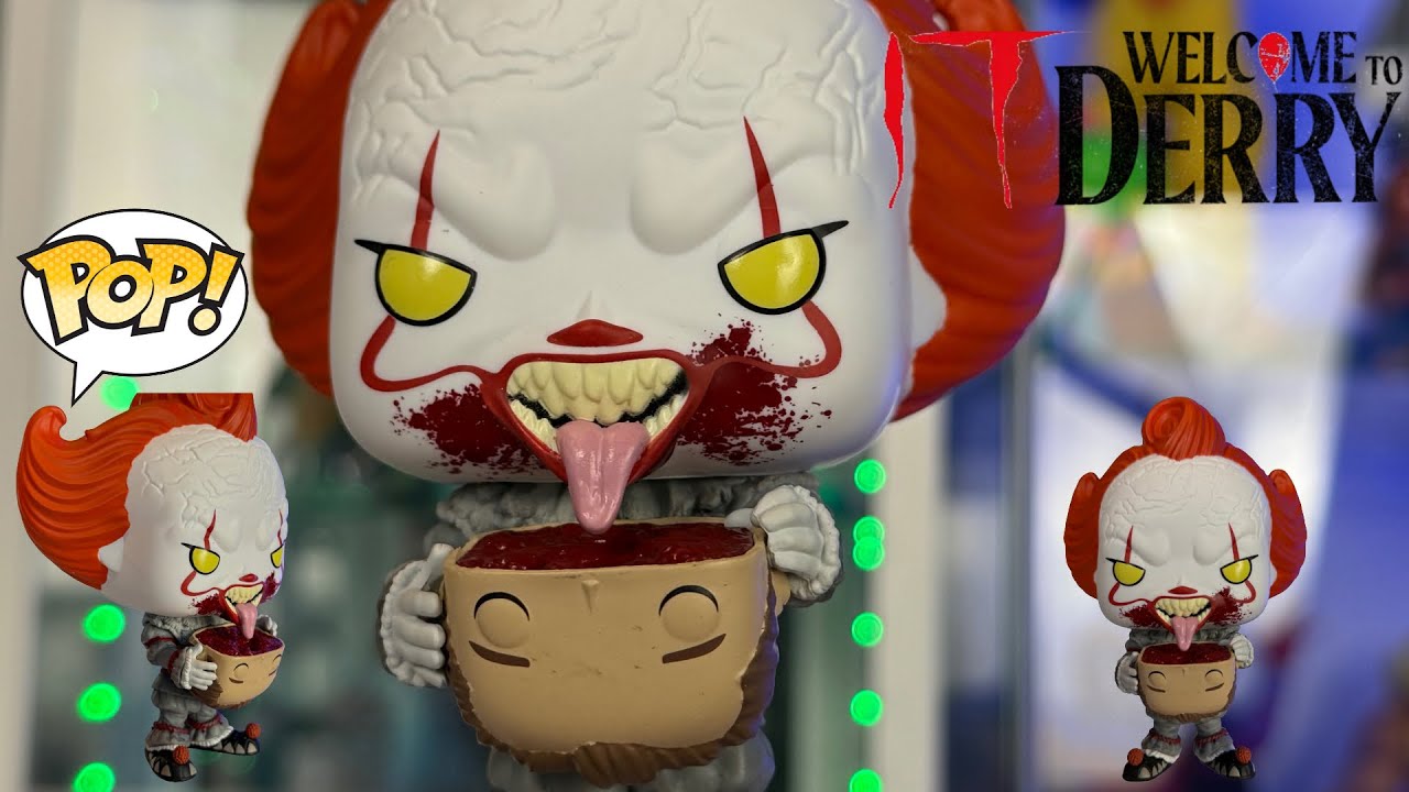 Эксклюзивное издание Funko Pop Shop: Добро пожаловать в Дерри, Пеннивайз с обзором головы