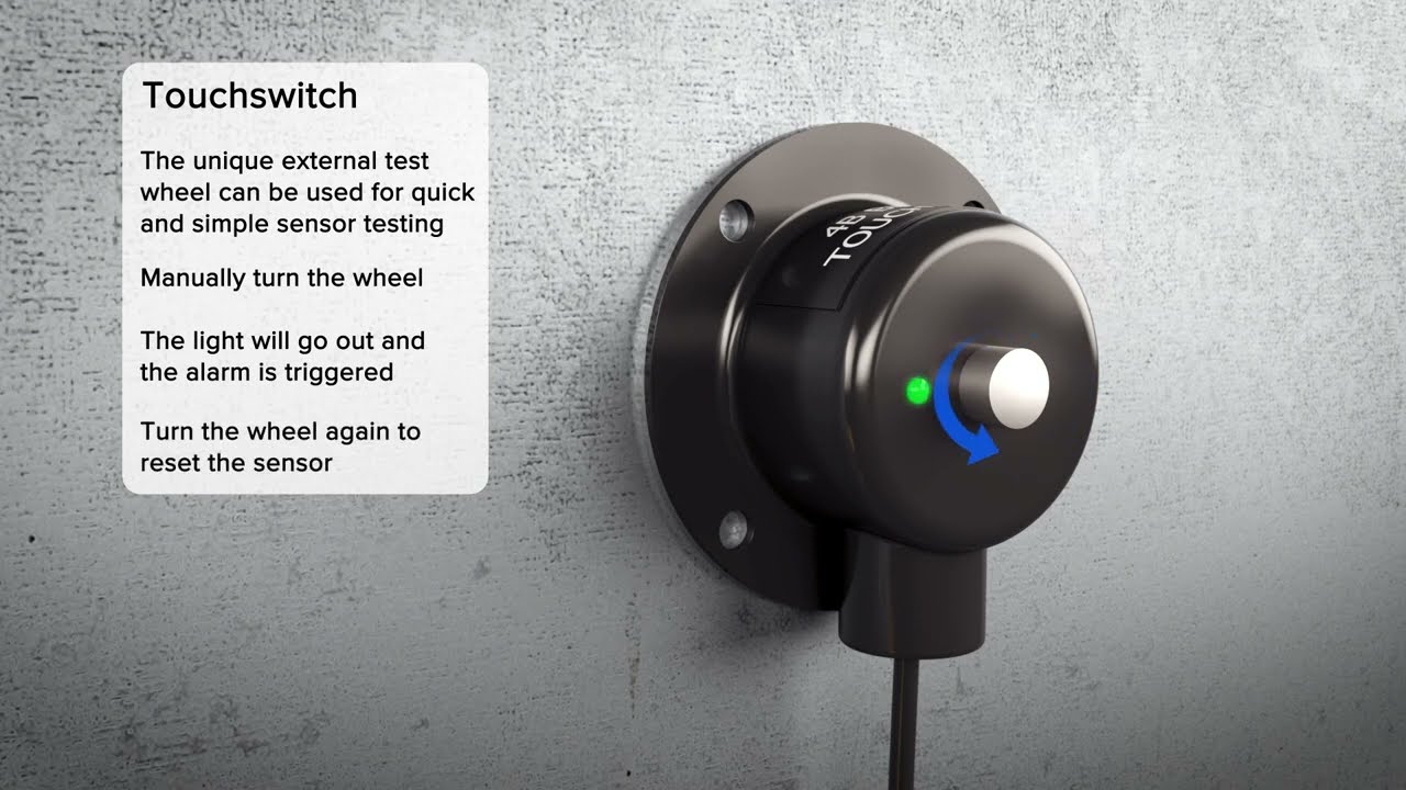 TouchSwitch - Belt /Pulley Misalignment Sensor  - Demonstration on a Bucket Elevator