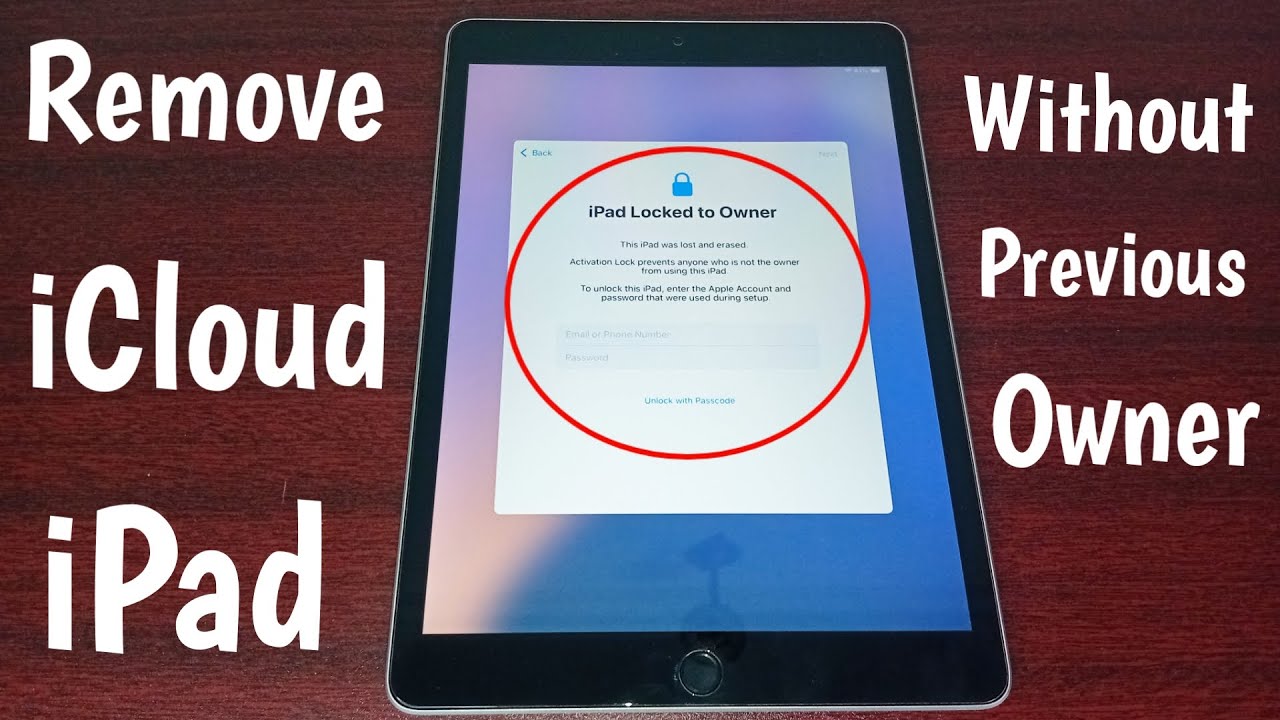 Remove iCloud Any iPad Without Previous Owner | Unlock iPad Activation Lock