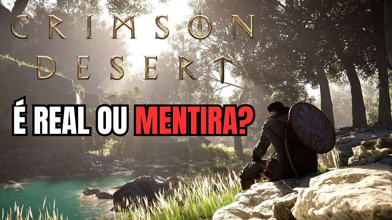 CRIMSON DESERT é REAL OU MENTIRA?