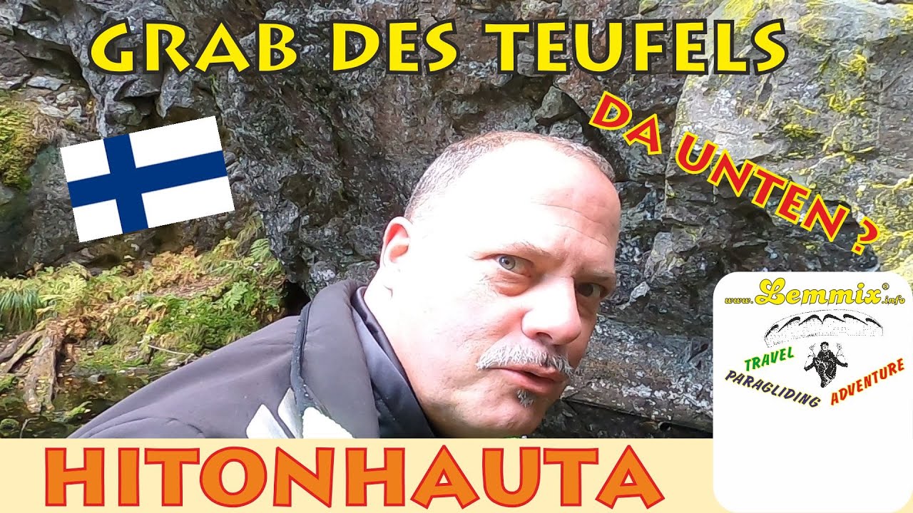 Grab des Teufels entdeckt ! Hitonhauta Finnland Wildniss Campervan Wohnmobil Vanlife VW T5 T6 Lemmix