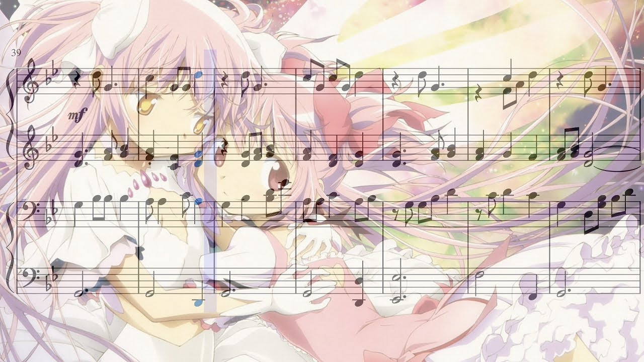【まどマギ･マギレコ】｢Sis Puella Magica!｣　ピアノ連弾アレンジ(楽譜付き)