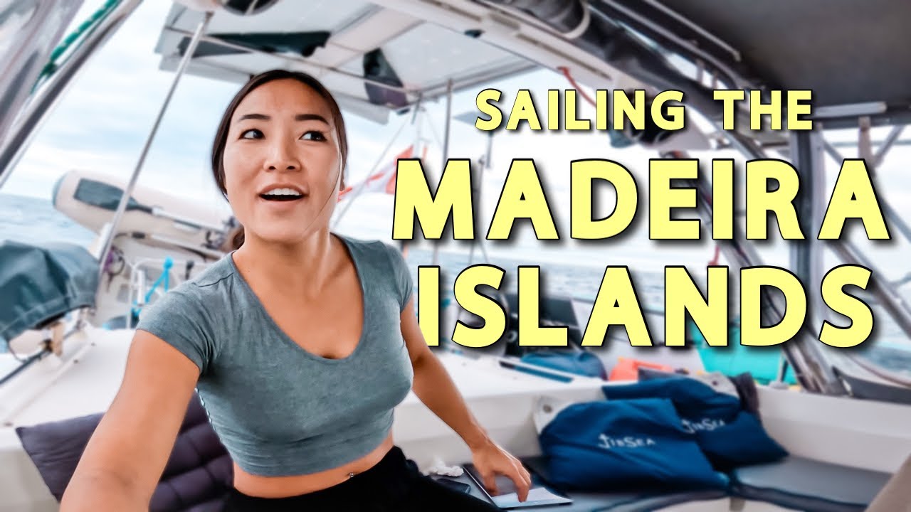 FIRST TIME SAILING our NEW SPINNAKER in the MADEIRA ISLANDS - Ep 166