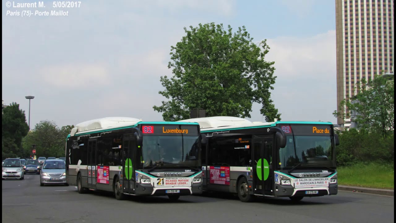 Les Urbanways 12 Hybride de la RATP.