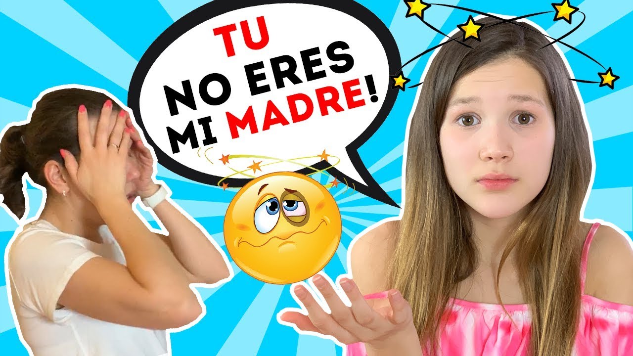 TU NO ERES MI MADRE | PIERDO la MEMORIA de un GOLPE. BROMA a mi MAMÁ | Daniela Golubeva