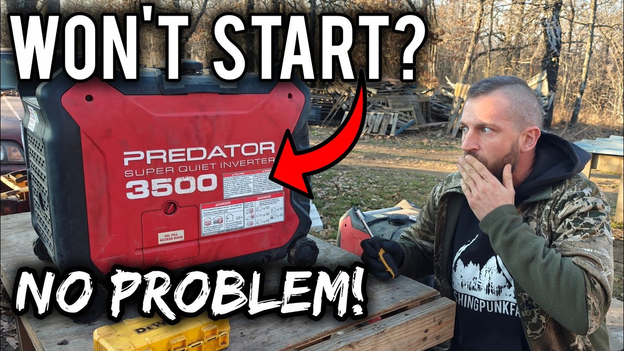 Predator 3500 не заводится. РЕШЕНИЕ!