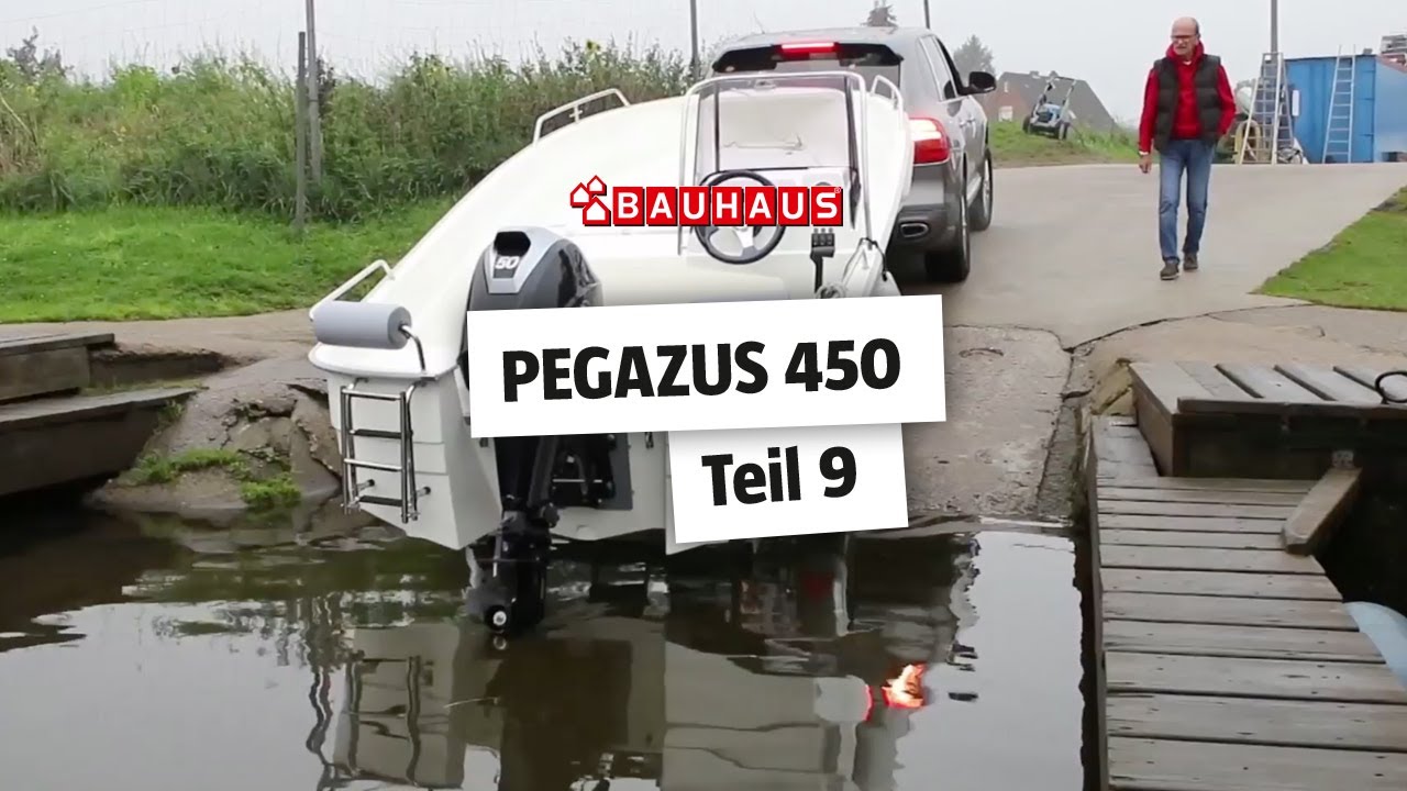 Motorboot selber bauen ► Jungfernfahrt ⚓ BAUHAUS Nautic (Teil 9)