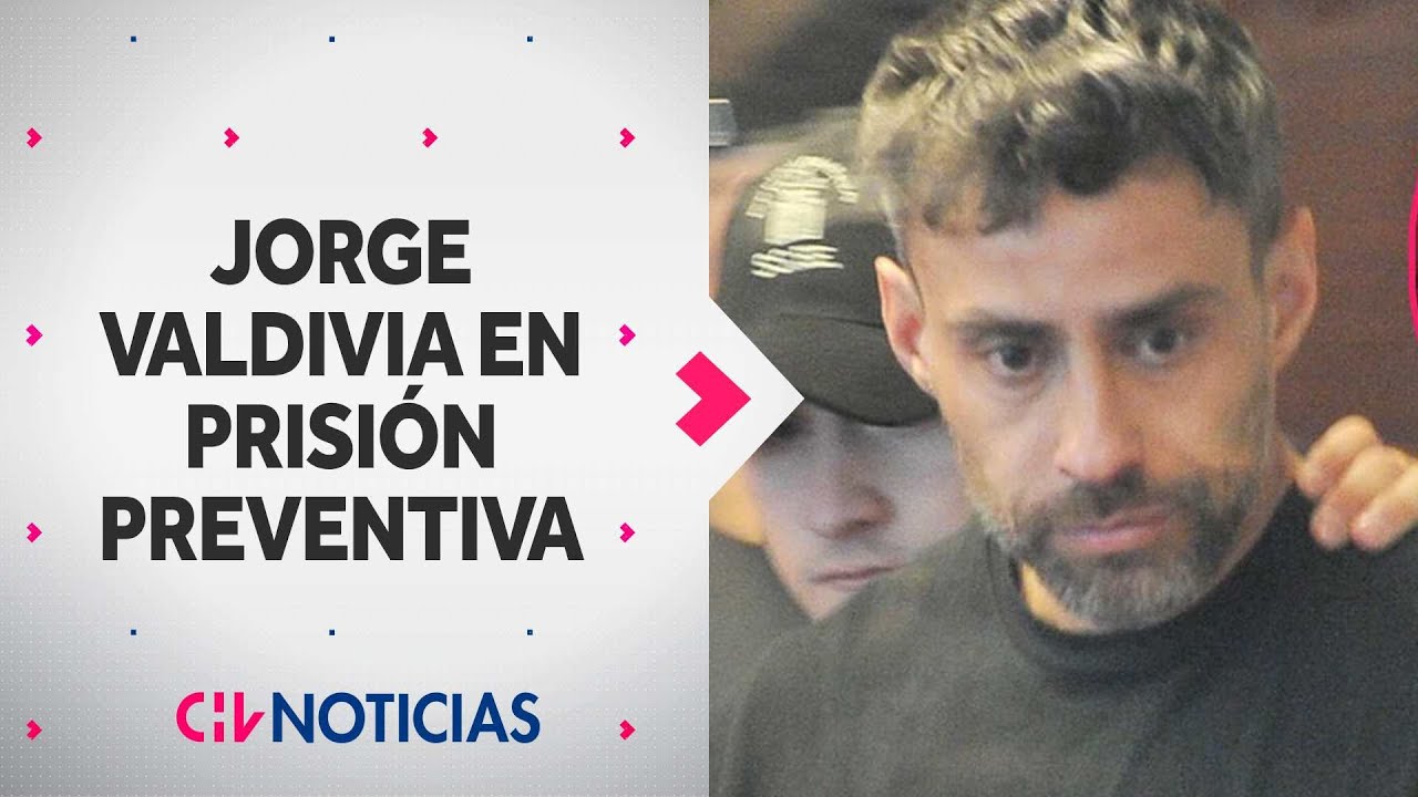 EN PRISIÓN PREVENTIVA quedó Jorge Valdivia por presunta agresión sexual - CHV Noticias