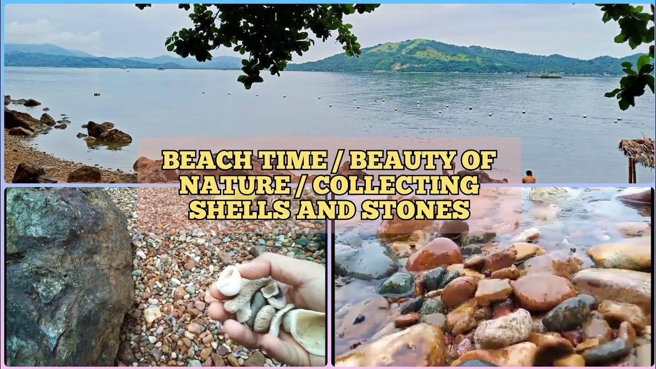 BEACH TIME / BEAUTY OF NATURE / COLLECTING SHELLS AND STONES | BUHAY MAMA