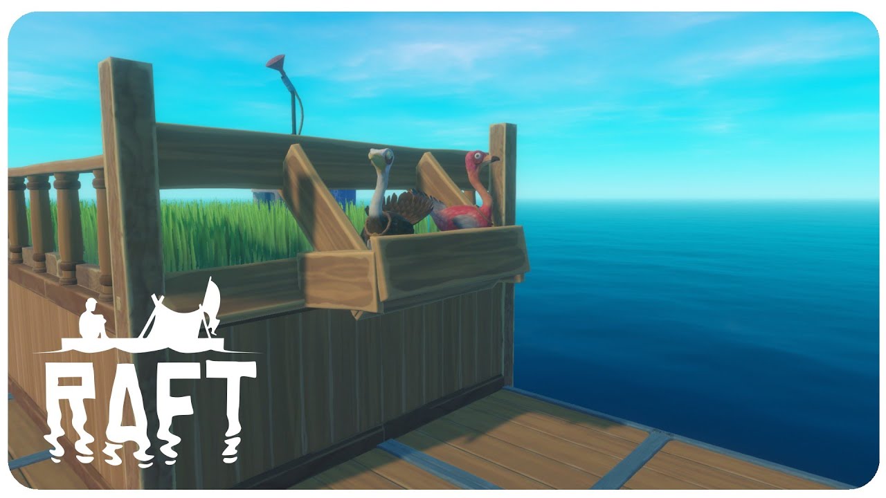 Raft - Clucker Coop/Farm, Quick Tutorial