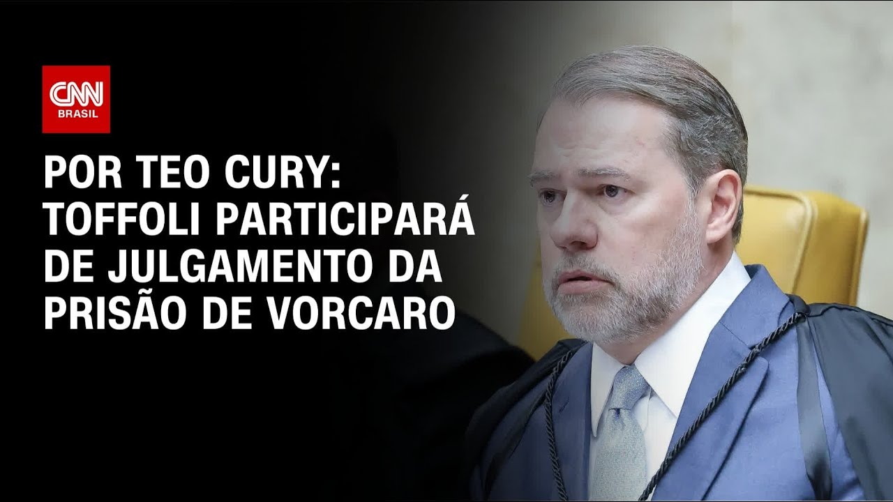 Toffoli participará de julgamento da prisão de Vorcaro | CNN NOVO DIA