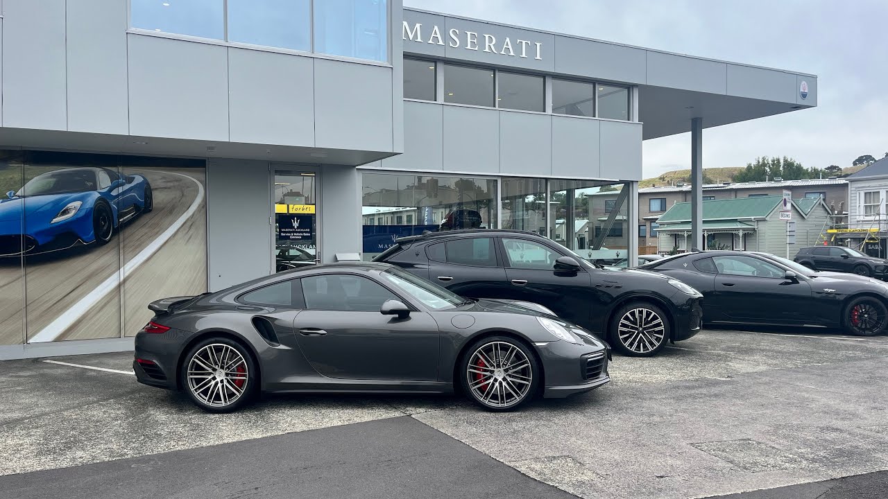 Maserati Auckland - 2017 Porsche 911 Turbo for Chris