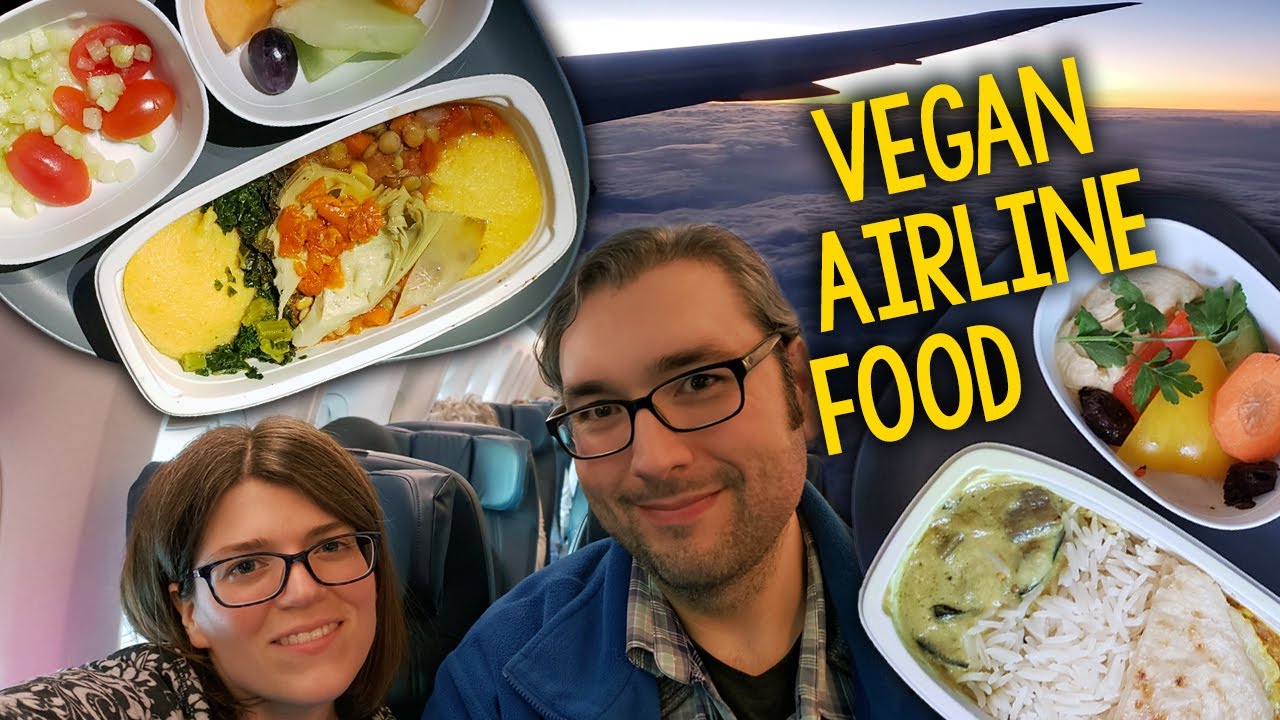 Vegan Airplane Food: Meals We Ate On Our Delta Airlines Flights | USA ✈️London