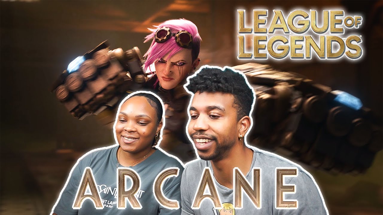 ARCANE FAN reacts to league of legends cinematics for the FIRST TIME