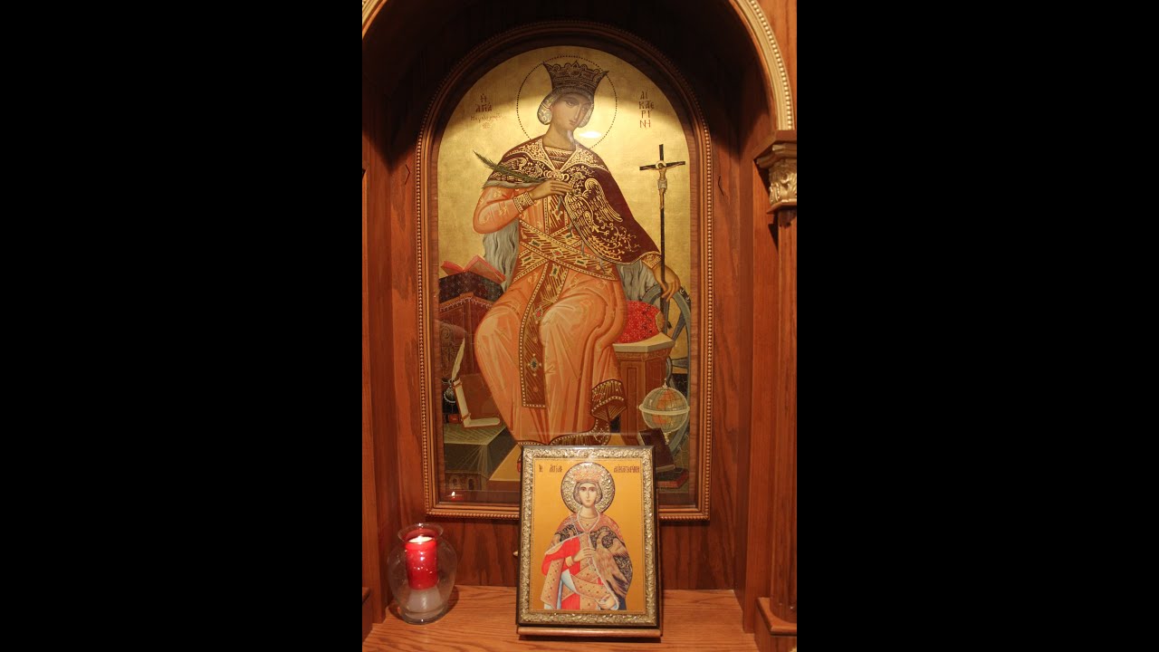 Vespers of Saint Catherine the Great Martyr (11/24/25) Assumption Greek Orthodox Church Chicago, IL