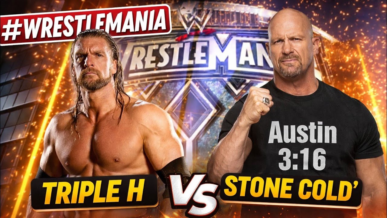 Triple H vs Stone Cold – The Ultimate WrestleMania WAR