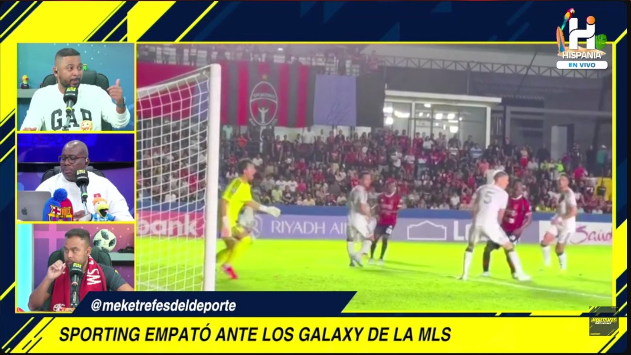 PANAMÁ BIEN REPRESENTADO POR SPORTING SAN MIGUELITO VS LOS ÁNGELES GALAXY