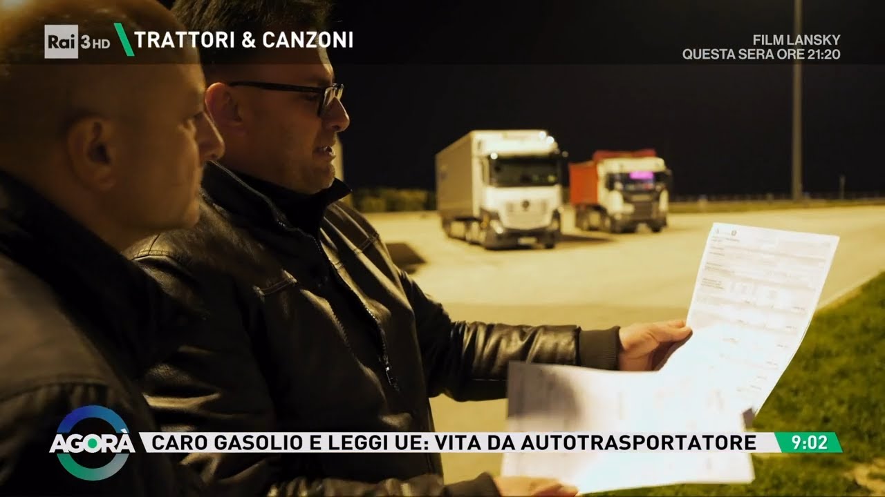 Autotrasportatori alla frutta - Agorà 08/02/2024