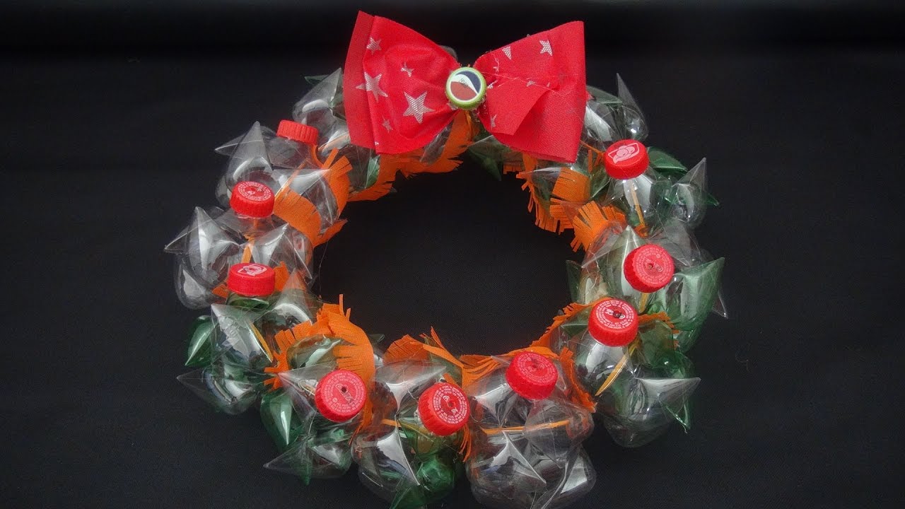 Guirlanda de Garrafa Pet - DIY