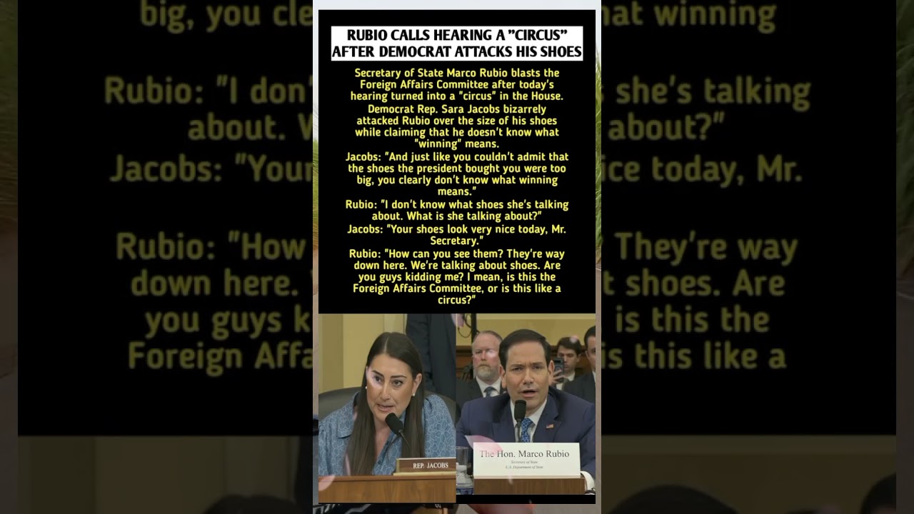 MARCO RUBIO DESTROYS DEMOCRAT IN HEATED 