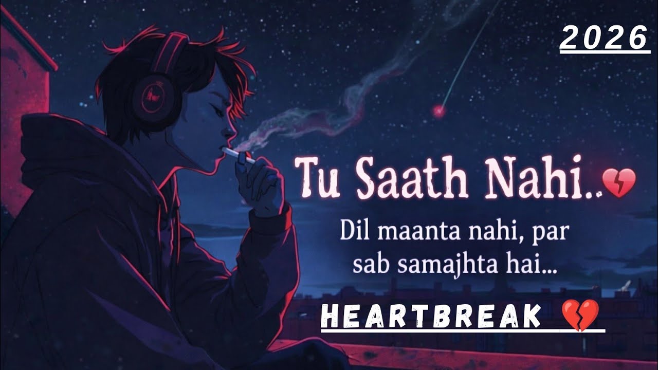 Khamoshi Mein Tu | Heart Touching Hindi Lofi Song | Sad & Emotional Vibes #sad #brokenheart #night 